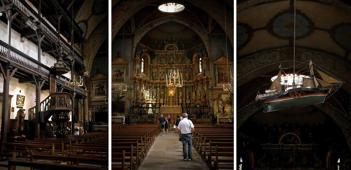 Qué ver en San Juan de Luz Iglesia de San Juan Bautista