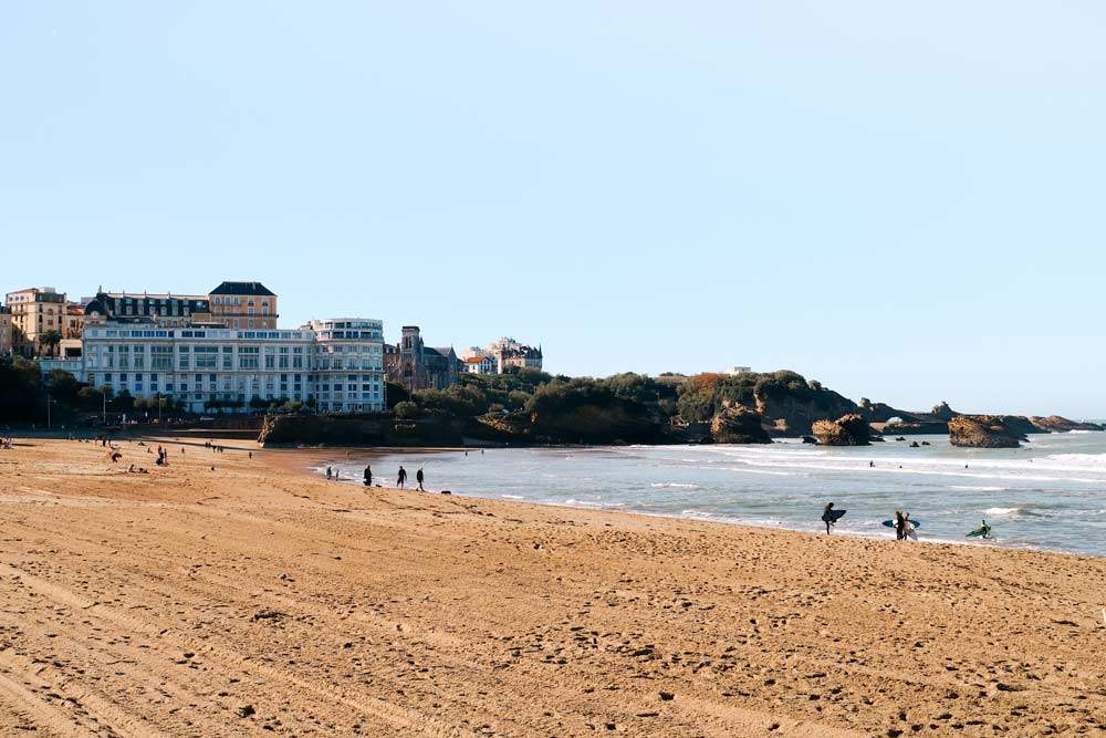 Qué ver en Biarritz País Vasco Francés pueblos más bonitos Francia Grande Plage