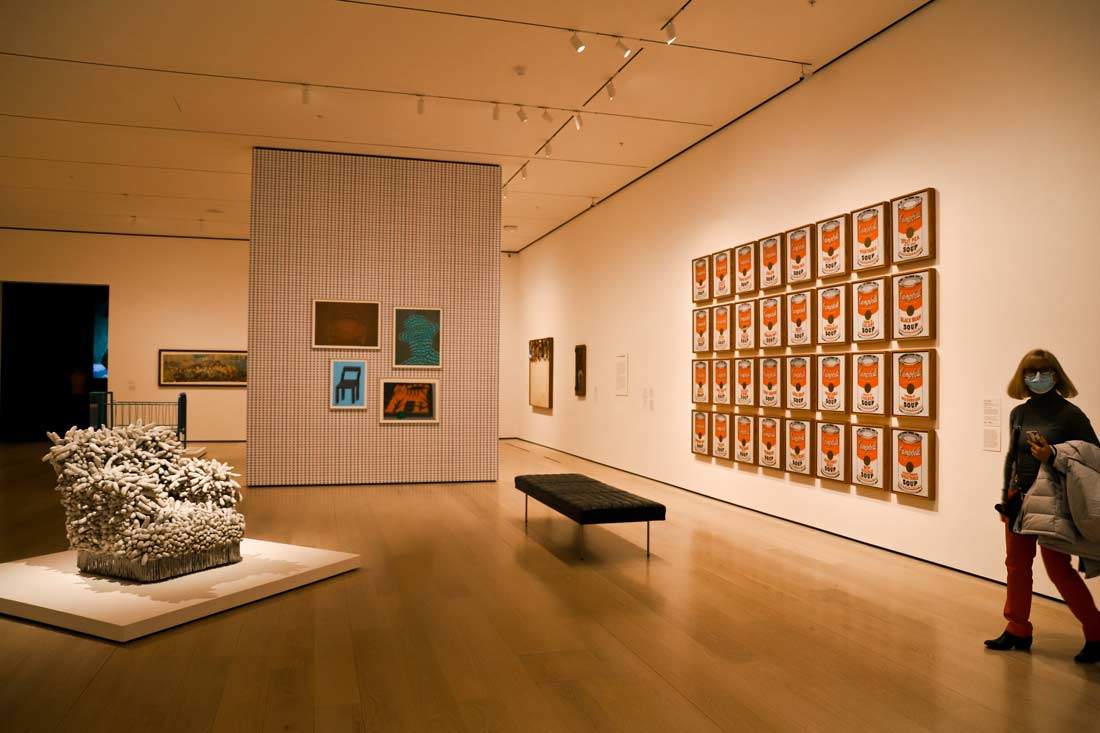 Cómo visitar el MoMa Museo de Arte Contemporáneo de Nueva York Mejores Museos que ver que hacer en Nueva York Latas de Sopa Cambell de Andy Warhol