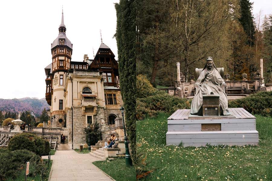 Qué ver en Rumanía Qué ver en Transilvania Visita al Castillo de Peles Jardines