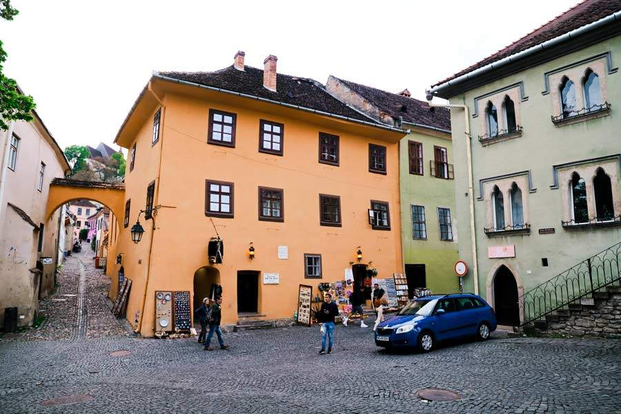 Qué ver en Sighisoara Qué ver en Rumanía Casa Vlad Dracul Historia de Drácula