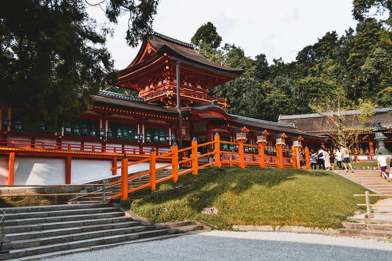 Qué ver en Japón Qué ver en Nara Ciervos qué hacer en Japón lugares más bonitos ciudades más bonitas de Japón Templos Parque de Nara Templo 